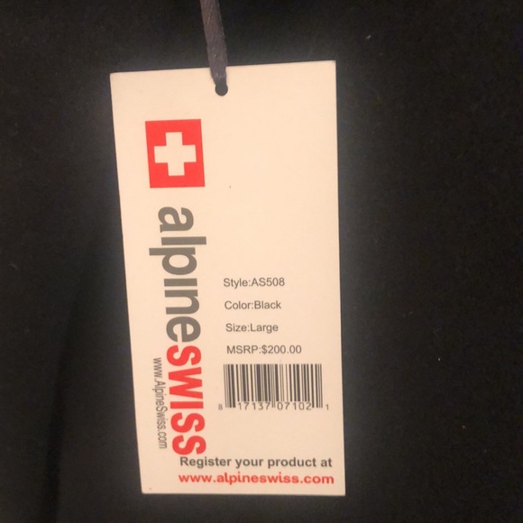 Wool 3/4 Length lined Coat - Picture 3 of 4